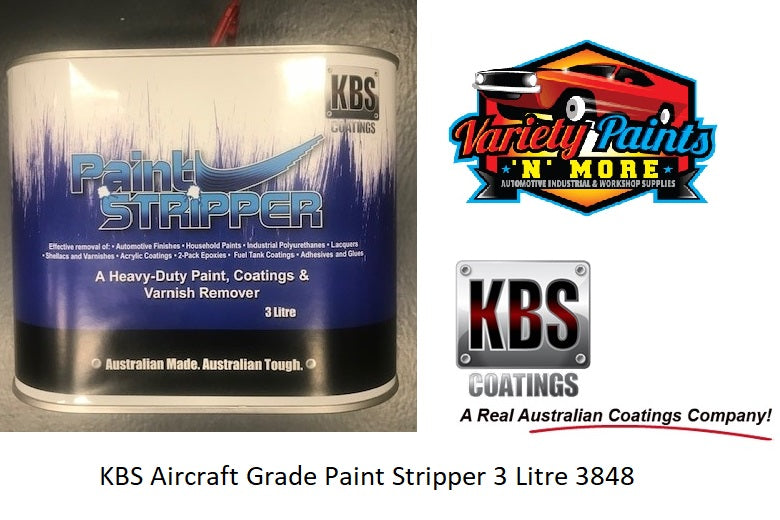 KBS Aircraft Grade Paint Stripper 3 Litre 3848