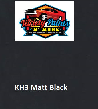 KH3 Super Black MATT Acrylic Touch Up Paint 300 Grams
