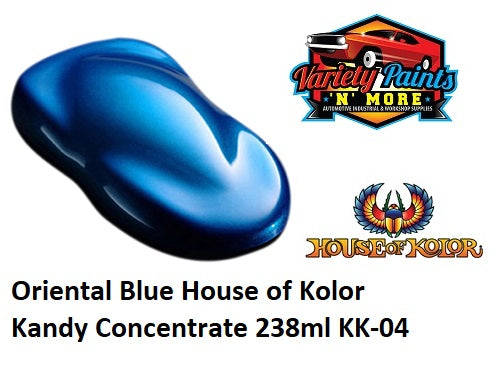 KK04 House of Kolor Oriental Blue  Kandy Concentrate 238ml