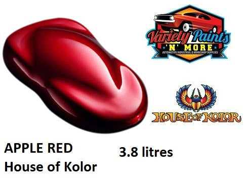 KK11 Kandy Apple Red House of Kolor Urethane Kandy  3.8 Litres