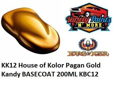 KK12 House of Kolor Pagan Gold Kandy BASECOAT 250ML KBC12