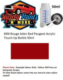 KKN Rouge Aden Red Peugeot Acrylic Touch Up Bottle 50ml