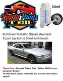 KL0 Silver Metallic Nissan Standard Touch Up Bottle 50ml with brush
