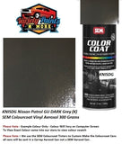 KNISDG Nissan Patrol GU DARK Grey (K)  SEM Colourcoat Vinyl Aerosol 300 Grams