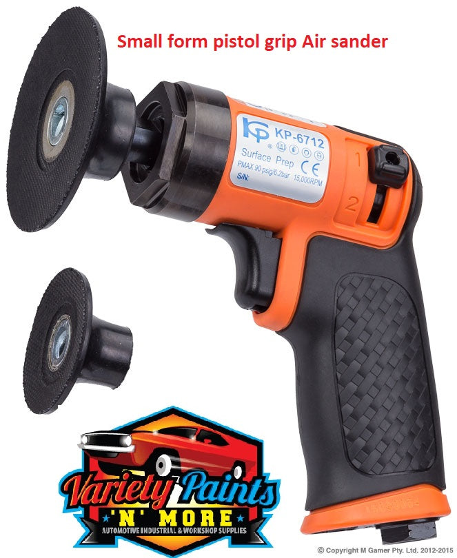 Kuani Prep Tool with 50mm & 75mm Backing Pads Variety Paints