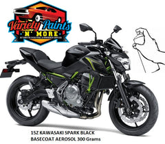 15Z/169 Spark Black Kawasaki BASECOAT Spray Paint 300g