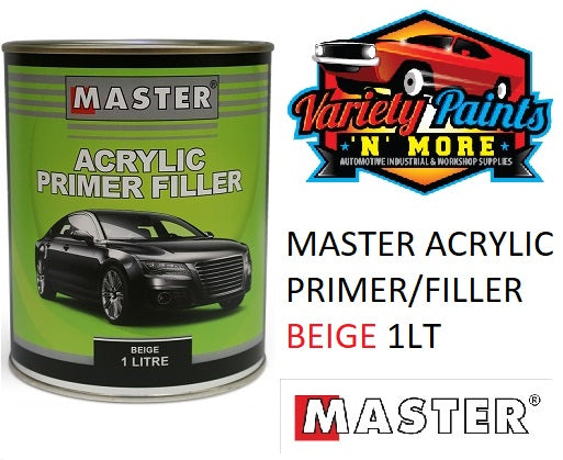 MASTER ACRYLIC PRIMER/FILLER - BEIGE 1LT
