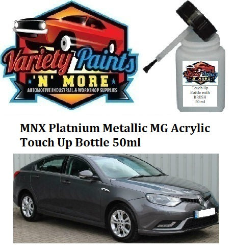 MNX Platnium Metallic MG Acrylic Touch Up Bottle 50ml