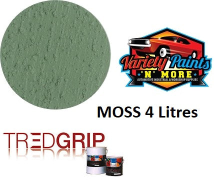 MOSS Tredgrip Water Based Non Slip Coating  4 Litres