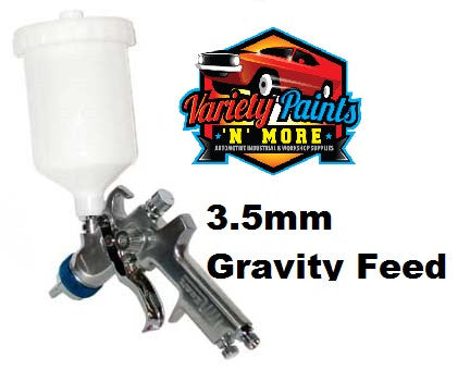 Star S106 Gravity Spray Gun & Pot 3.5mm Variety Paints N More