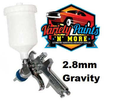 Star S106 Gravity Spray Gun & Pot 2.8mm. Variety Paints N More