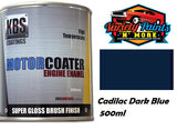 KBS Motor Coater Cadillac Dark Blue Engine Enamel 500ml