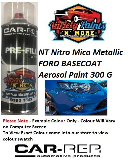 NT Nitro Mica Metallic FORD Basecoat Aerosol Paint 300 Grams