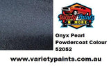 Black Onyx Metallic 52052 MATCHED TO Powdercoat Direct Gloss 2K 2 Litre