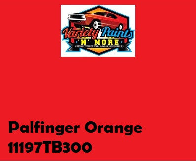 Palfinger Orange Spray Paint 1 Litre (2002)