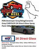 PDN Destroyer Grey/Sting/Ceramic Grey CHRYSLER 2K Direct Gloss Spray Paint 300g