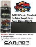 PG1H9 Klavier Matched to Dulux Acrylic Satin Paint 300g 18S4928