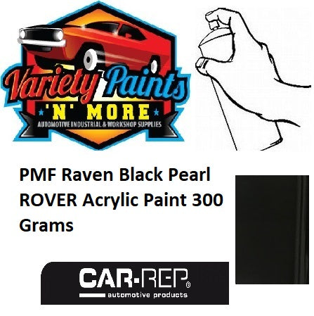 PMF Raven Black Pearl ROVER Acrylic Paint 300 Grams