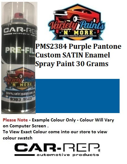 PMS2384 Pantone® Purple Blue Satin Enamel 300 Grams