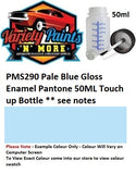 PMS290 Pale Blue Gloss Enamel Pantone 50ML Touch up Bottle ** see notes 