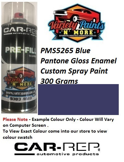 PMS5265 Blue Pantone Gloss Enamel Custom Spray Paint 300 Grams
