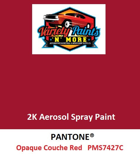 PMS7427C Pantone® Opaque Couche Red (PMS) 2K Spray Paint 300 Grams