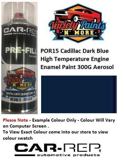 POR15 Cadillac Dark Blue High Temperature Engine Enamel Paint 300G