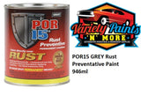 POR15 GREY Rust Preventative Paint 946ml