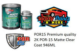 POR15 Premium quality 2-part POR-15 Matte Clear Coat 946ML