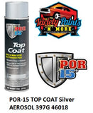 POR15 TOP COAT Silver AEROSOL 397G 46018