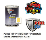 POR15 Hi Po Yellow High Temperature Engine Enamel Paint 473ml