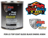 POR-15 TOP COAT GLOSS BLACK 946ML 45804