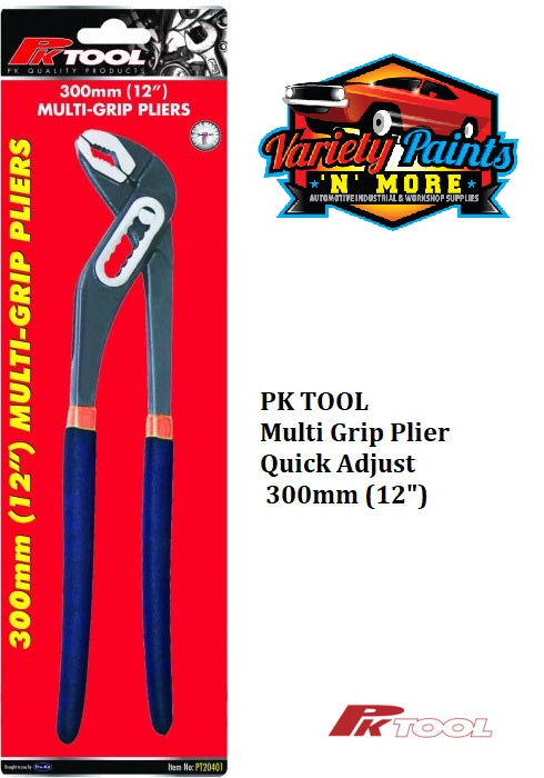PKToolMulti Grip Plier Quick Adjust 300mm (12")