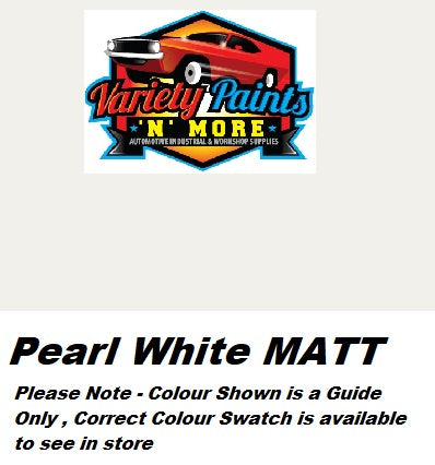 Variety Paints Ultriva® Pearl White MATT Spray Paint 300g