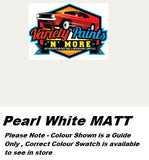 Variety Paints Ultriva® Pearl White MATT Spray Paint 300g