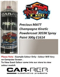 Precious MATT Champagne Kinetic Powdercoat 3059K Spray Paint 300g