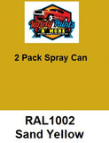 RAL1002 Sand Yellow 2K Aerosol Paint 300 Grams