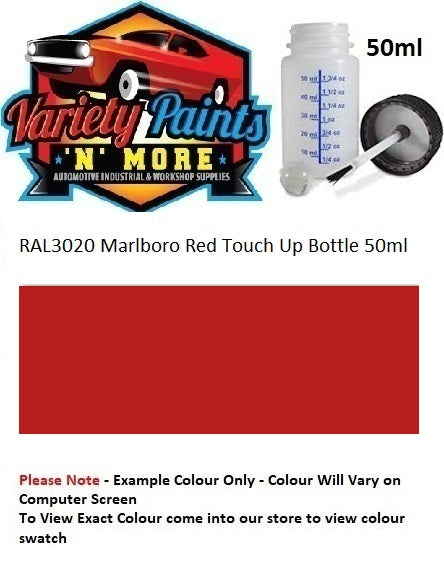 RAL3020 Marlboro Red Touch Up Bottle 50ml