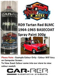 RD9 Tartan Red BLMC 1964-1965 BASECOAT Spray Paint 300g