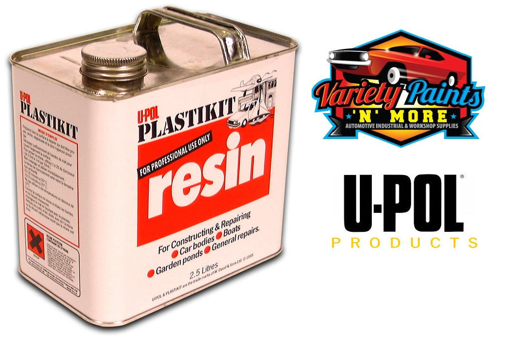 UPOL Plasti-Kit Resin & Liquid Catalyst 2.5 Litres