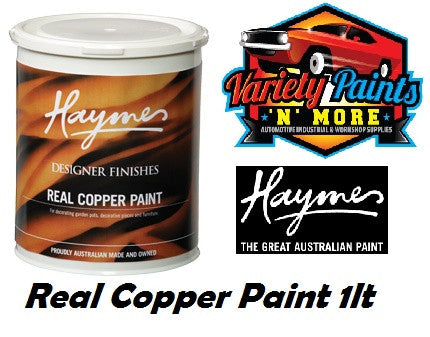 Haymes Designer Finish Real Copper Paint 1lt