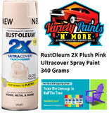 RustOleum 2X Plush Pink Ultracover Spray Paint 340 Grams NEW Colour
