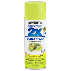 RustOleum 2X Gloss Key Lime Ultracover Spray Paint **SEE NOTES CAR-REP CAN