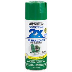 RustOleum 2X Gloss Meadow Green Ultracover Spray Paint Variety Paints N More Wangara W.A