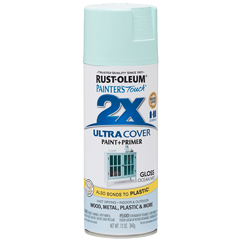 RustOleum 2X Gloss Ocean Mist Ultracover Spray Paint Variety Paints N More Wangara W.A