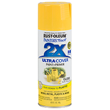 RustOleum 2X Gloss Sun Yellow Ultracover Spray Paint Variety Paints N More Wangara W.A