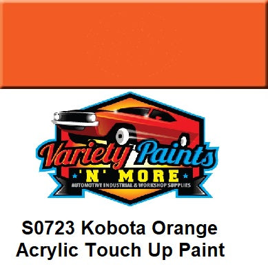 000283 KUBOTA Orange New 2K Direct Gloss Touch Up Paint 300 Gram Aerosol