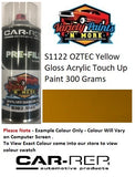 S1122 OZTEC/Gregio Yellow Gloss Enamel Touch Up Paint 300 Grams