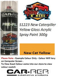 S1223 New Caterpiller Yellow Gloss Acrylic Spray Paint 300g
