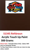 S1345 Rehbraun (Red Brown)  Acrylic Touch Up Paint 300 Grams
